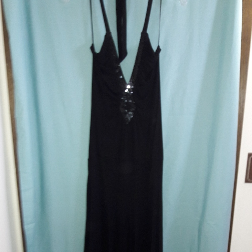 Embellished halter romper